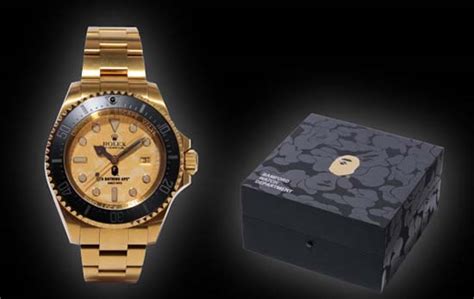bape rolex deepsea